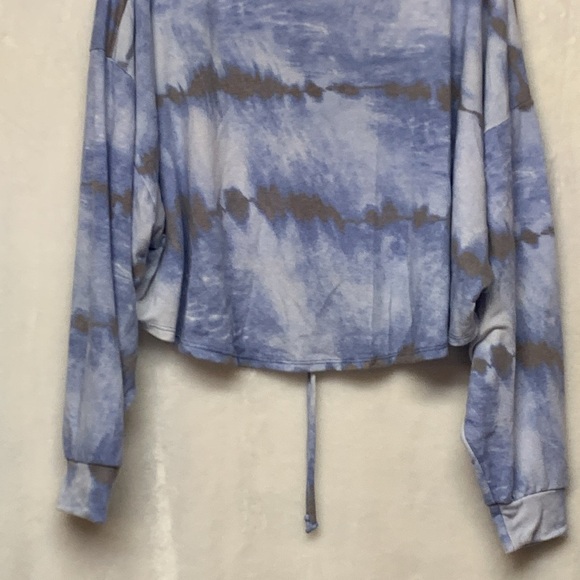 MTS Tie dye Cropped Sweatshirt - Picture 3 of 6